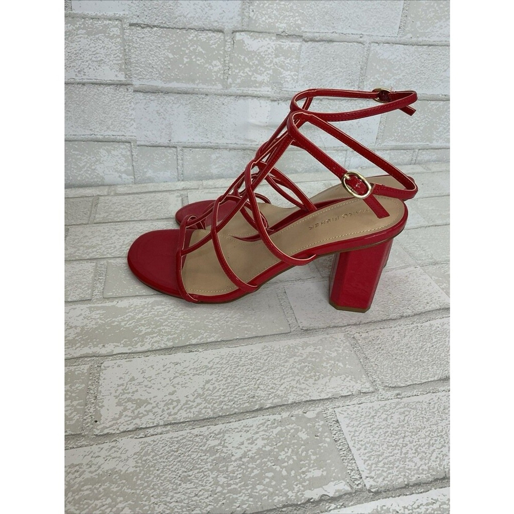 Marc Fisher Red Heels Size 9.5 In New Condition With Out Tags - Picture 3 of 6